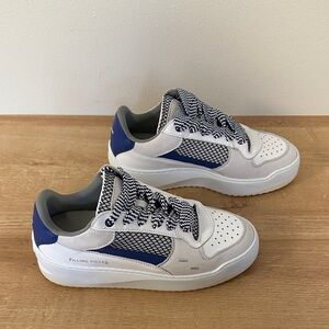 NEW Filling Pieces Avenue Isla Sneakers White Blue